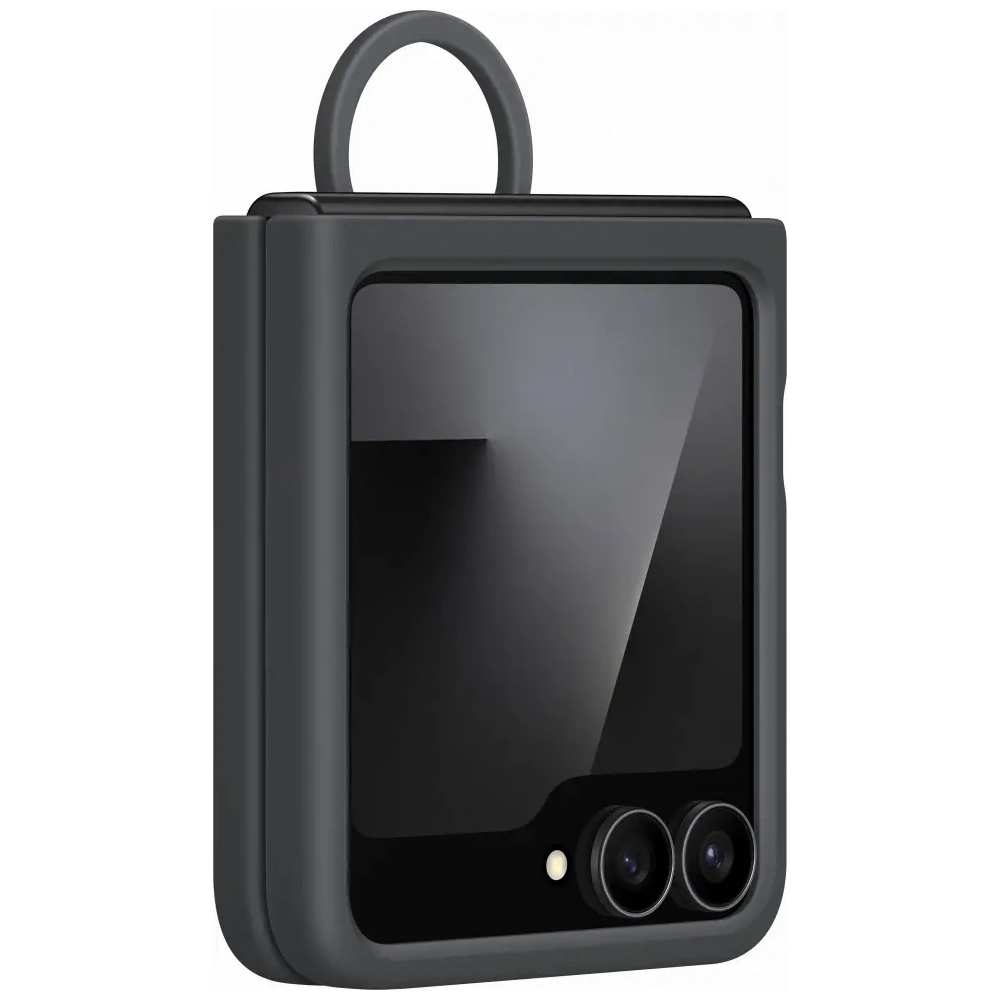 Etui Samsung Silicone Case do Galaxy Z Flip7 FE / Z Flip6 czarny