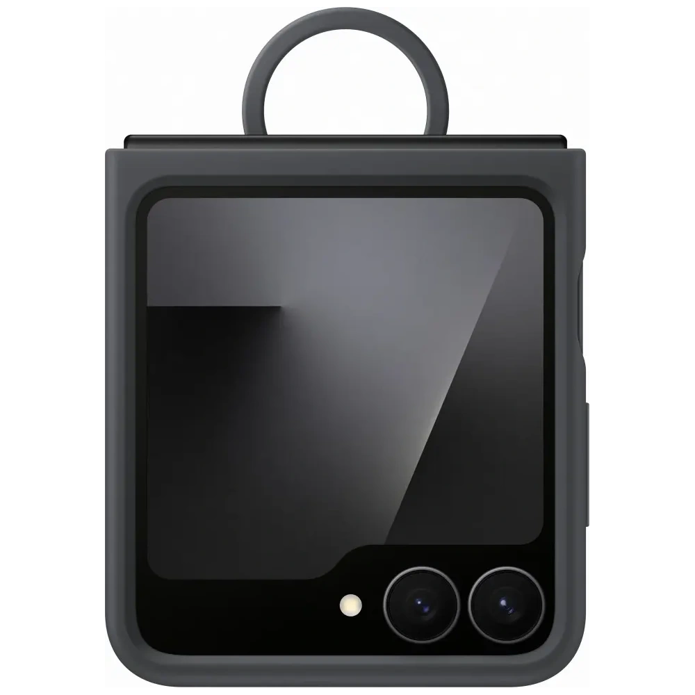 Etui Samsung Silicone Case do Galaxy Z Flip7 FE / Z Flip6 czarny