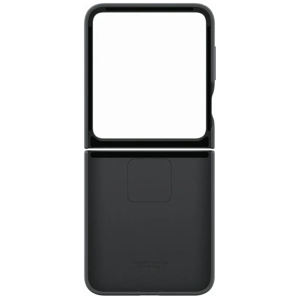Etui Samsung Silicone Case do Galaxy Z Flip7 FE / Z Flip6 czarny