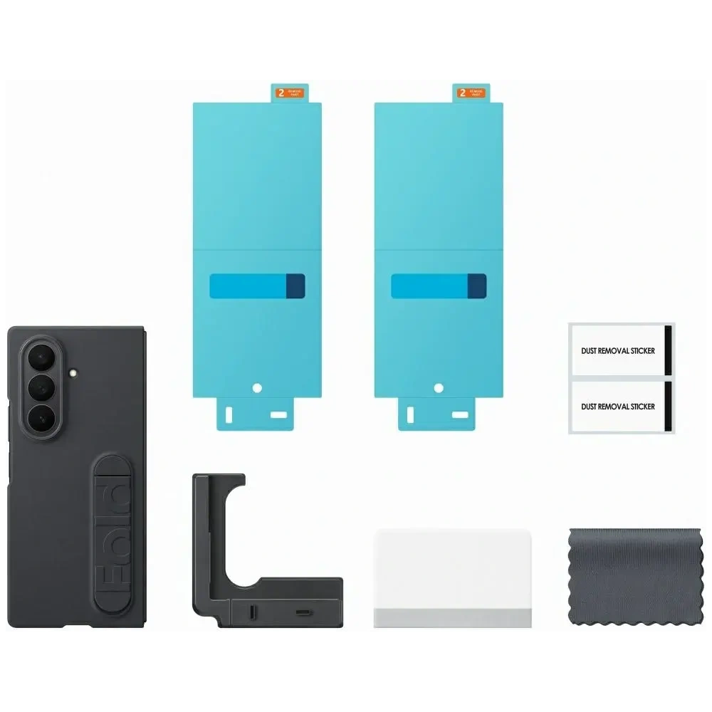 Etui Samsung Silicone Case do Galaxy Z Fold7 czarny