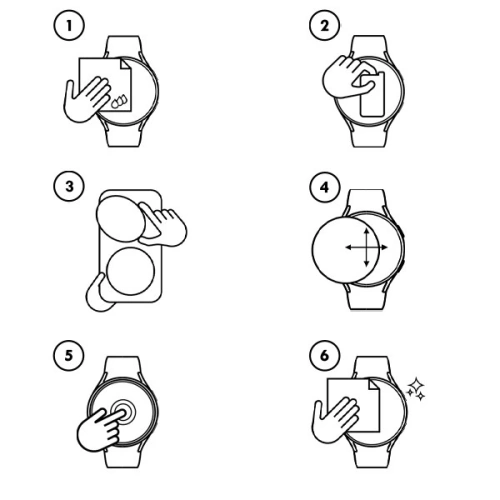 Folia hydrożelowa GrizzGlass Hydrofilm do Huawei Watch Fit 4