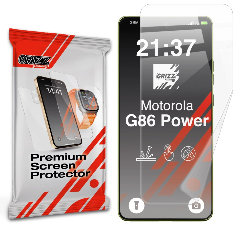 Folia ceramiczna GrizzGlass CeramicFilm do Motorola Moto G86 Power