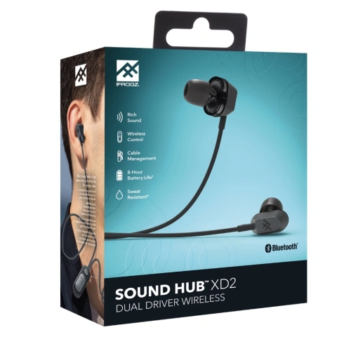 Kup Bezdrátová sluchátka do uší iFrogz Earbuds Hub XD2 (černá) - IFG025BLK - {ean13} - Sklep Home Screen