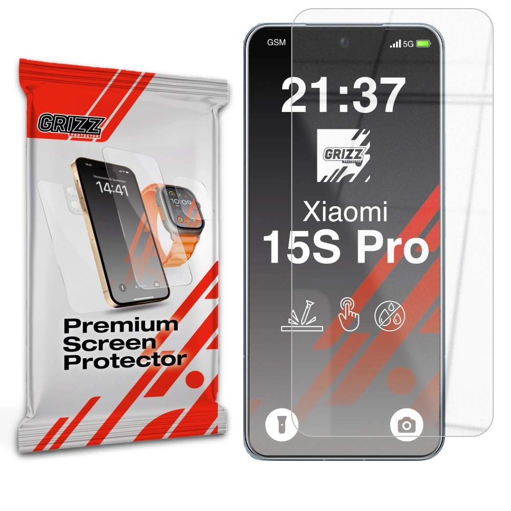 Szkło hybrydowe GrizzGlass HybridGlass do Xiaomi 15S Pro