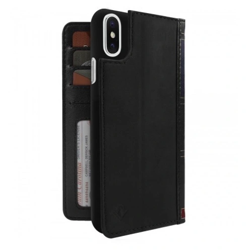 Kup Etui Twelve South BookBook Apple iPhone X/XS (fekete) 12-1735 - TSH011BLK - {ean13} - Sklep Home Screen
