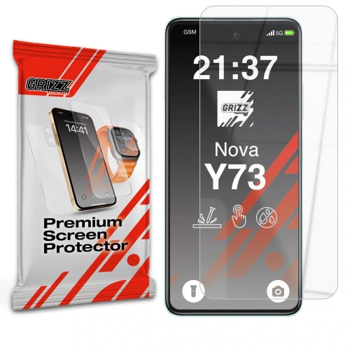 Szkło hybrydowe GrizzGlass HybridGlass do Huawei Nova Y73