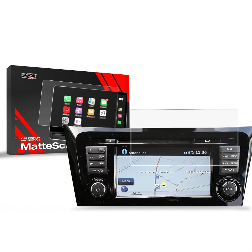 Folia matowa GrizzGlass CarDisplay Protection do do Nissan Qashqai 2 (2013-2021)