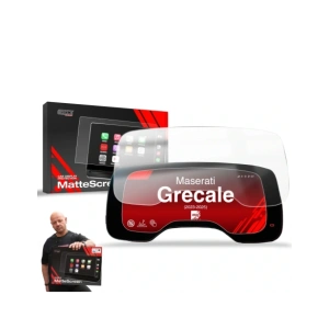 Folia matowa GrizzGlass CarDisplay Protection do Maserati Grecale Virtual Cockpit (2023-2025)