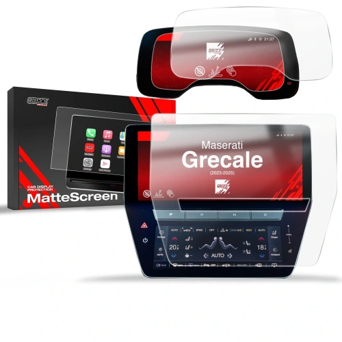 Folia matowa GrizzGlass CarDisplay Protection do Maserati Grecale (2023-2025) [2w1] 