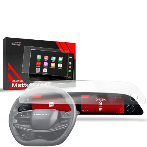Folia matowa GrizzGlass CarDisplay Protection do OMODA 9 (2025)