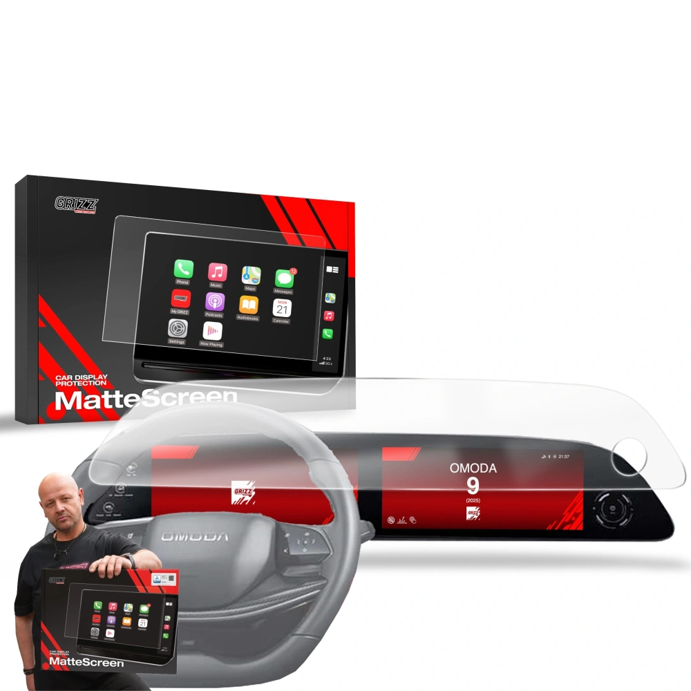 Folia matowa GrizzGlass CarDisplay Protection do OMODA 9 (2025)