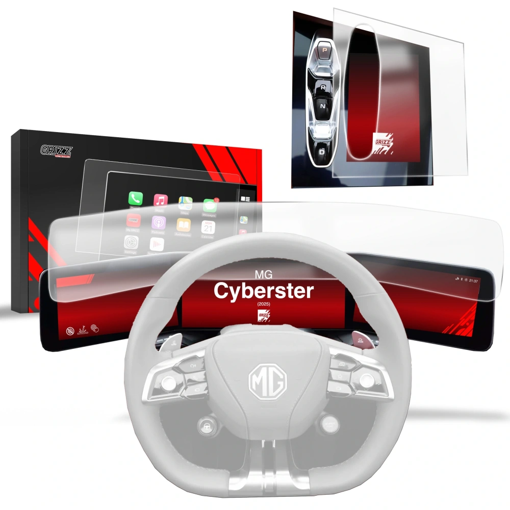 Folia matowa GrizzGlass CarDisplay Protection do MG Cyberster (2025) [2w1] 