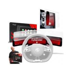 Folia matowa GrizzGlass CarDisplay Protection do MG Cyberster (2025) [2w1] 