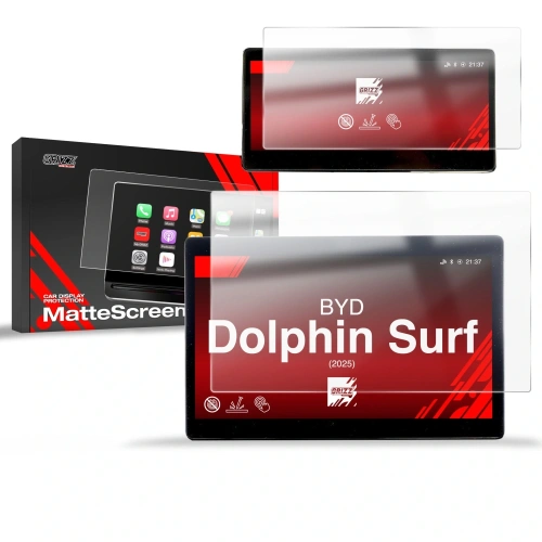 Folia matowa GrizzGlass CarDisplay Protection do BYD Dolphin Surf (2025) [2w1] 