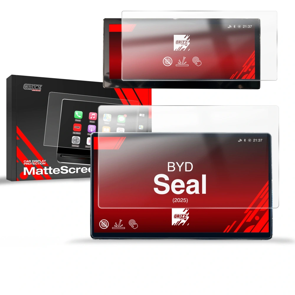 Folia matowa GrizzGlass CarDisplay Protection do BYD Seal (2025) [2w1] 
