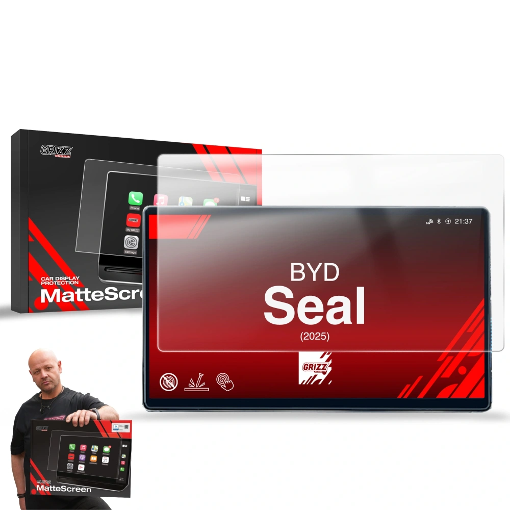 Folia matowa GrizzGlass CarDisplay Protection do BYD Seal (2025)