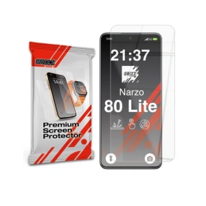 Szkło hybrydowe GrizzGlass HybridGlass do Realme Narzo 80 Lite