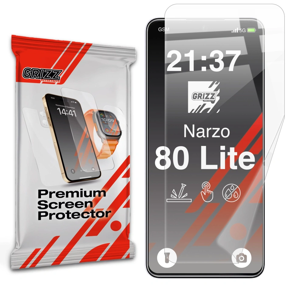 Folia ceramiczna GrizzGlass CeramicFilm do Realme Narzo 80 Lite