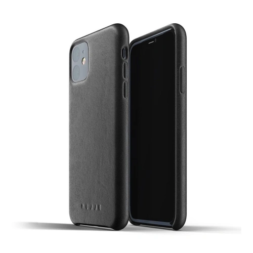 Kup Mujjo Apple Tasche Volllederhülle iPhone 11 (schwarz) - MUJ004BLK - {ean13} - Sklep Home Screen