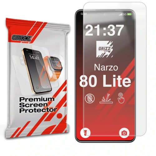 Folia matowa GrizzGlass PaperScreen do Realme Narzo 80 Lite