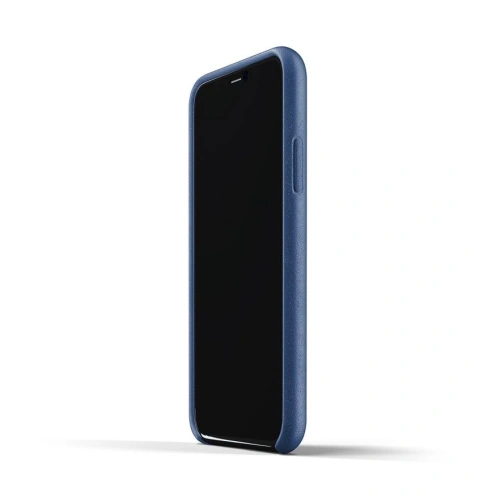 Kup Etui Mujjo Full Leather Wallet Case Apple iPhone 11 (modré) - MUJ006BLU - {ean13} - Sklep Home Screen