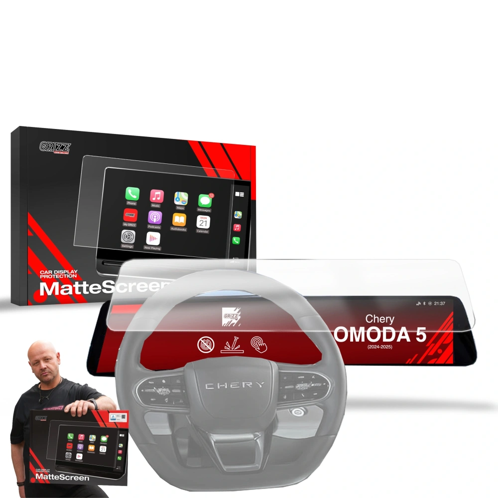 Folia matowa GrizzGlass CarDisplay Protection do OMODA 5 Facelift (2024-2025)