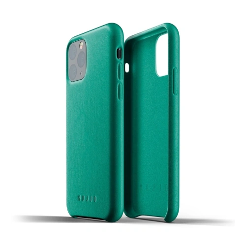Kup Etui Mujjo Full Leather Wallet Case Apple iPhone 11 Pro (zielone) - MUJ009GRN - {ean13} - Sklep Home Screen