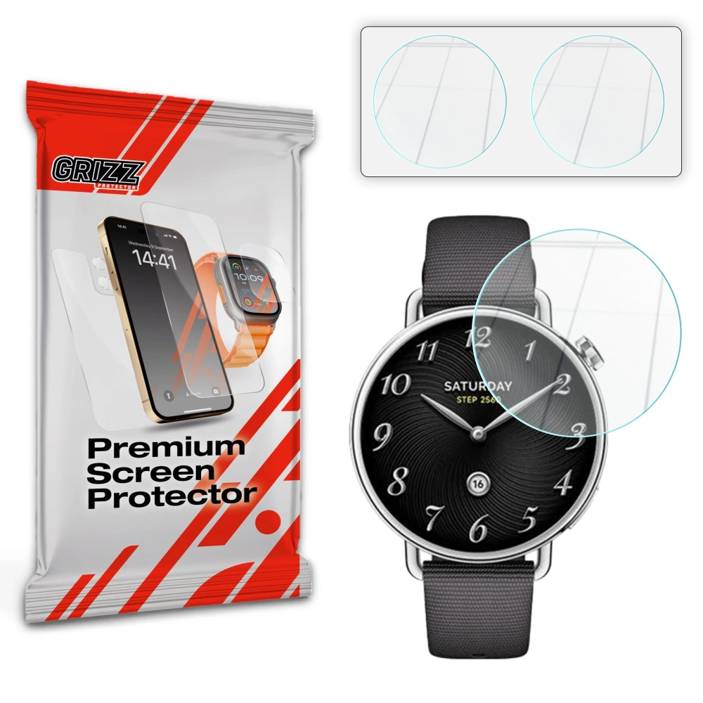 Szkło hybrydowe GrizzGlass HybridGlass do Xiaomi Watch S4 41mm