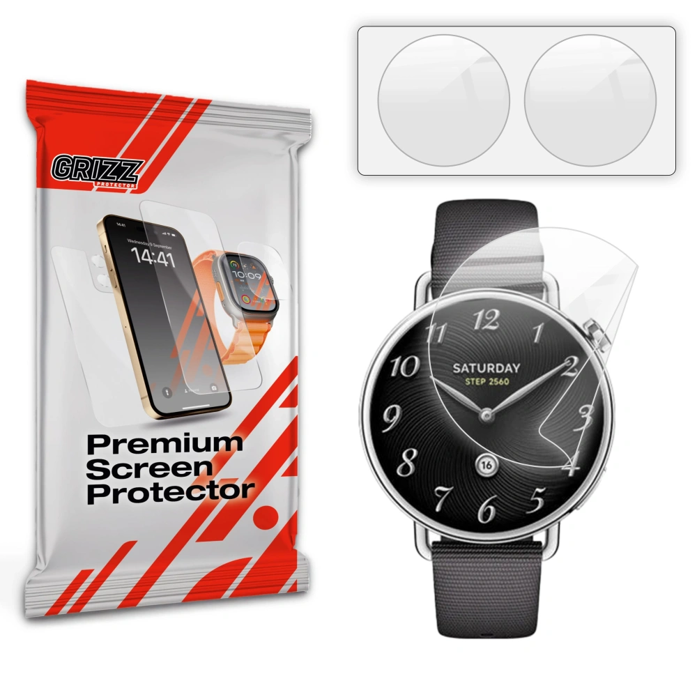Folia ceramiczna GrizzGlass CeramicFilm do Xiaomi Watch S4 41mm