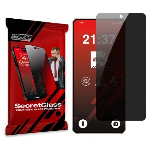 Matowe szkło prywatyzujące GrizzGlass SecretGlass do Vivo Y300 GT