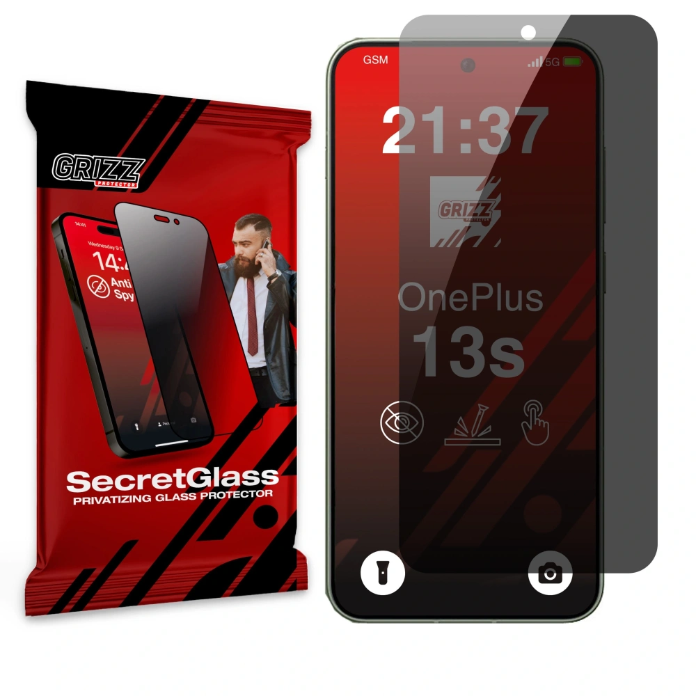 Matowe szkło prywatyzujące GrizzGlass SecretGlass do OnePlus 13s