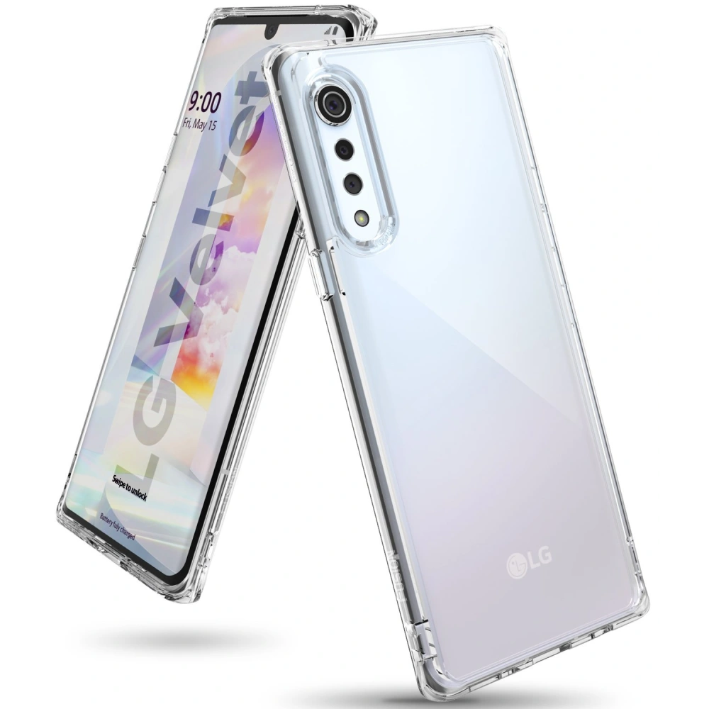 Etui LG Velvet - Ringke Fusion - Home Screen