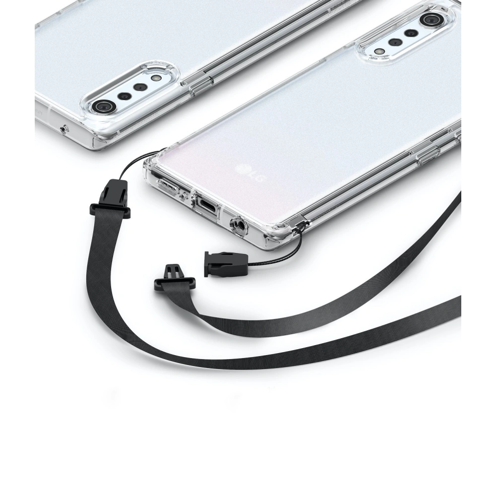 Etui LG Velvet - Ringke Fusion - Home Screen