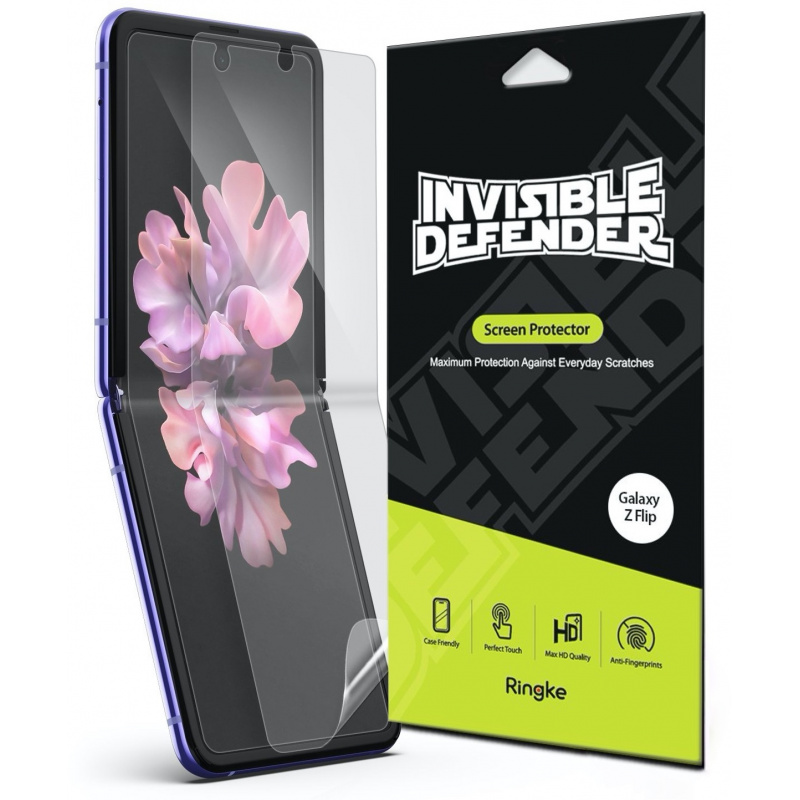 Buy Ringke Invisible Defender Samsung Galaxy Z Flip [2 PACK] - 8809716072040 - RGK1207 - Homescreen.pl