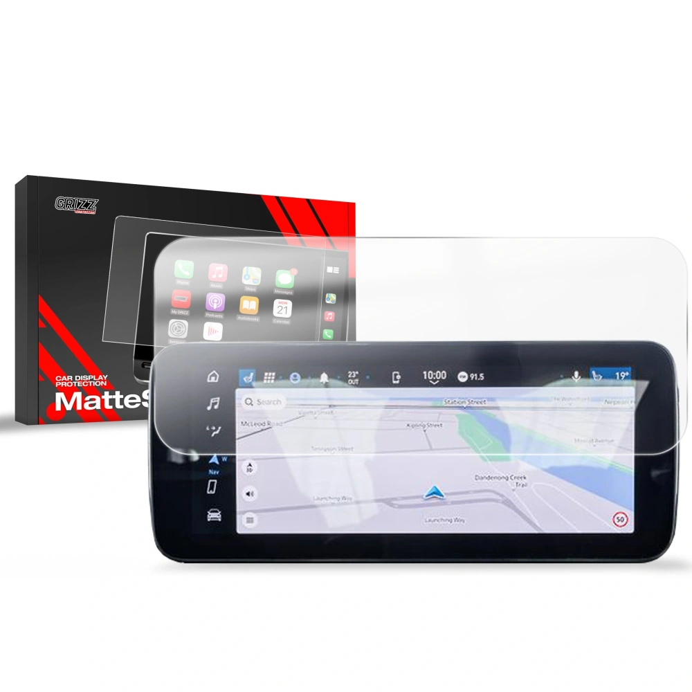 Folia matowa GrizzGlass CarDisplay Protection do Abarth 500e 12,3" (2023-2025)