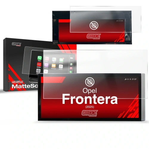 Folia matowa GrizzGlass CarDisplay Protection do Opel Frontera (2025) [2w1] 