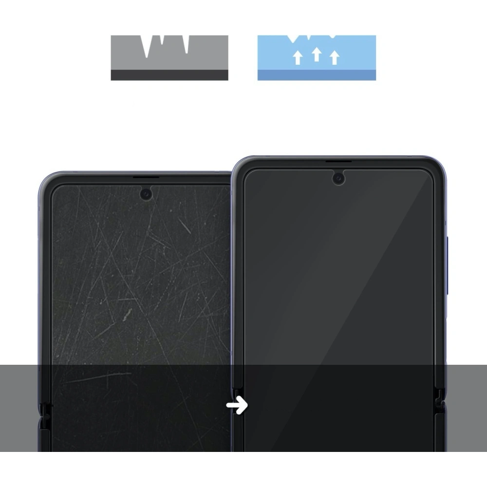 Zestaw 2 folii na ekran Samsung Galaxy Z Flip - Ringke ID - Home Screen