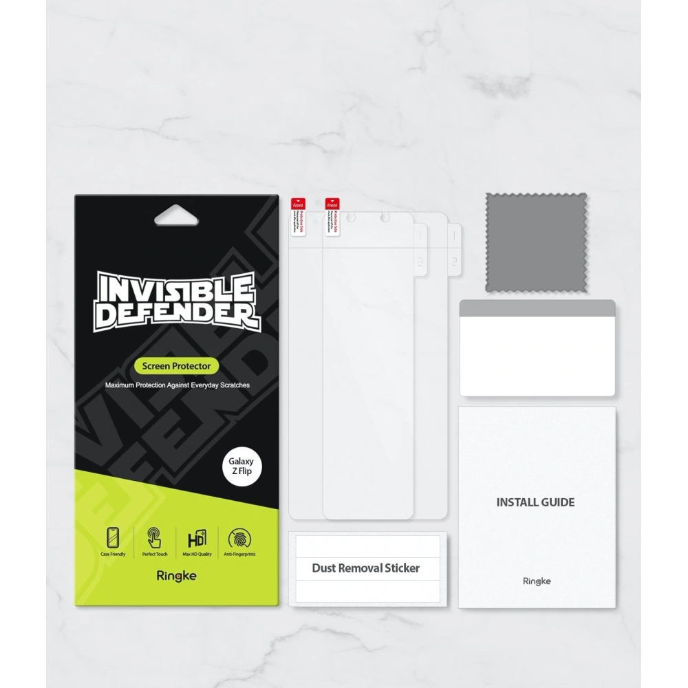 Zestaw 2 folii na ekran Samsung Galaxy Z Flip - Ringke ID - Home Screen