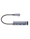 Kup Adaptér 6w1 Baseus Bend Angle, Hub USB-C 2x USB 3.0 + HDMI 4K + microSD + USB-C PD + mini jack 3,5mm (šedý) - BSU1543GRY - {ean13} - Sklep Home Screen