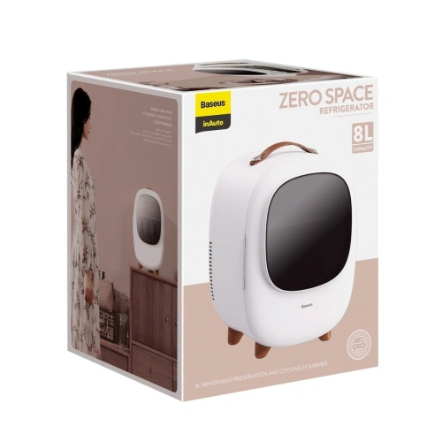 Buy Baseus Zero Space Refrigerator (8L Winter heat preservation and Cooling in Summer) 220V EU White - BSU1544WHT - {ean13} - Home Screen Store Europe