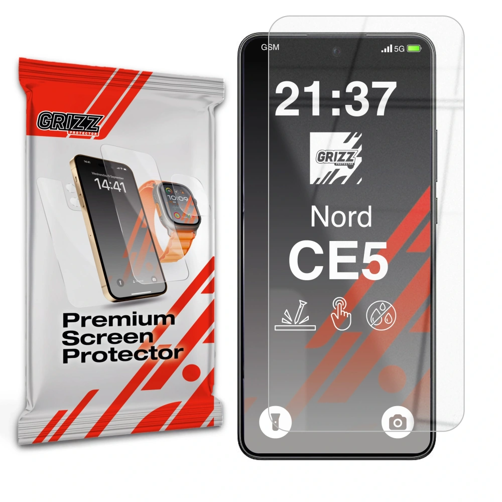Szkło hybrydowe GrizzGlass HybridGlass do OnePlus Nord CE5