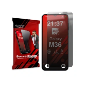 Matowe szkło prywatyzujące GrizzGlass SecretGlass do Samsung Galaxy M36