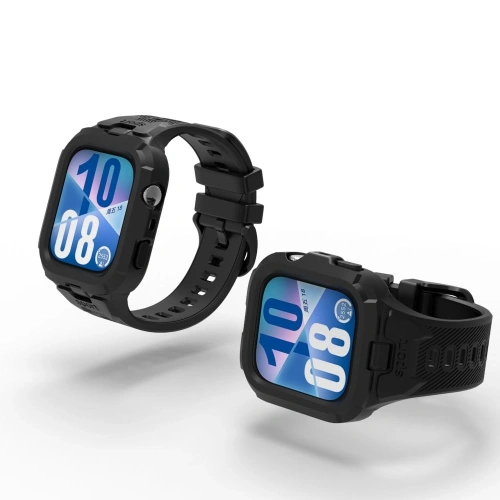 Pasek Tech-Protect Armour do Huawei Watch Fit 3 / 4 / 4 Pro Black