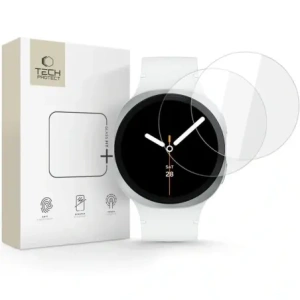 Szkło hartowane Tech-Protect Glass Fit+ do Samsung Galaxy Watch 8 40mm Clear [2 PACK]