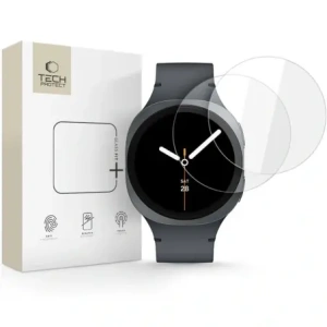 Szkło hartowane Tech-Protect Glass Fit+ do Samsung Galaxy Watch 8 44mm Clear [2 PACK]