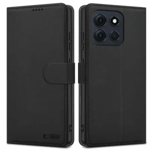 Etui z klapką Tech-Protect Wallet do Motorola Moto G56 5G Black