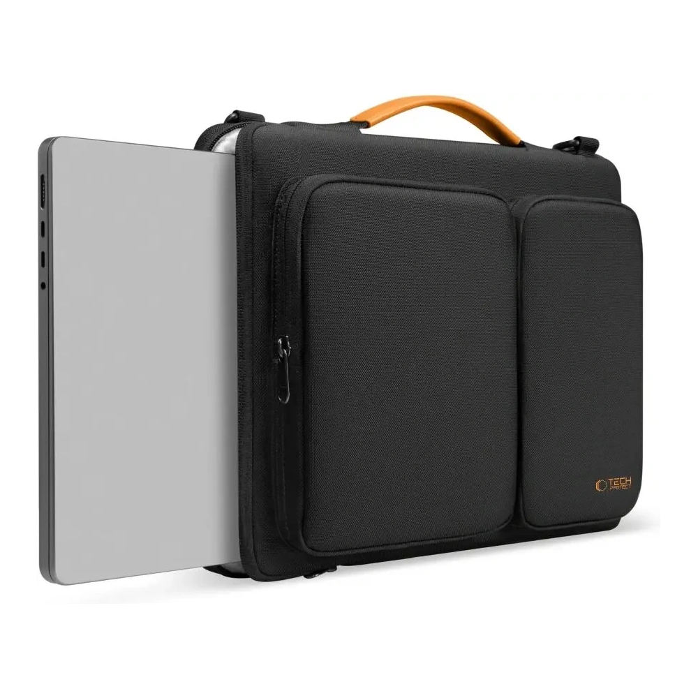 Torba Tech-Protect Defender Bag Laptop 13-14 Black/orange