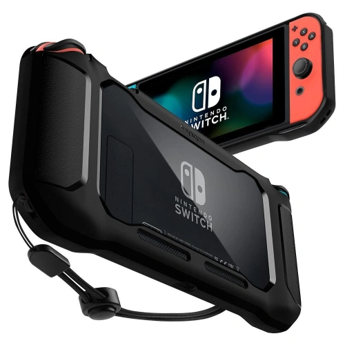 Kup Etui Spigen Rugged Armor Nintendo Switch Fekete - SPN1169BLK - {ean13} - Sklep Home Screen