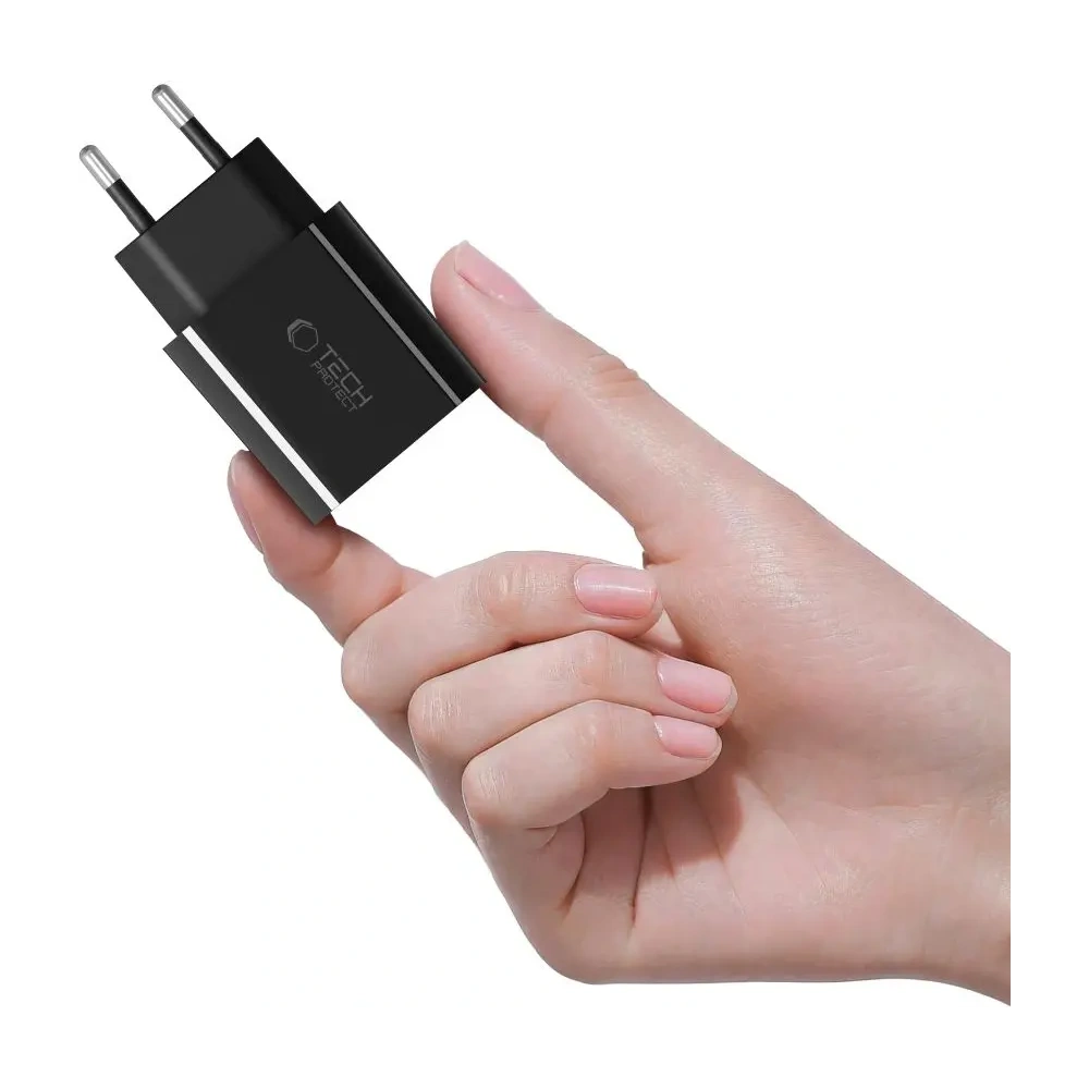 Ładowarka sieciowa Tech-Protect NC20W USB-C Network Charger PD 20W Black