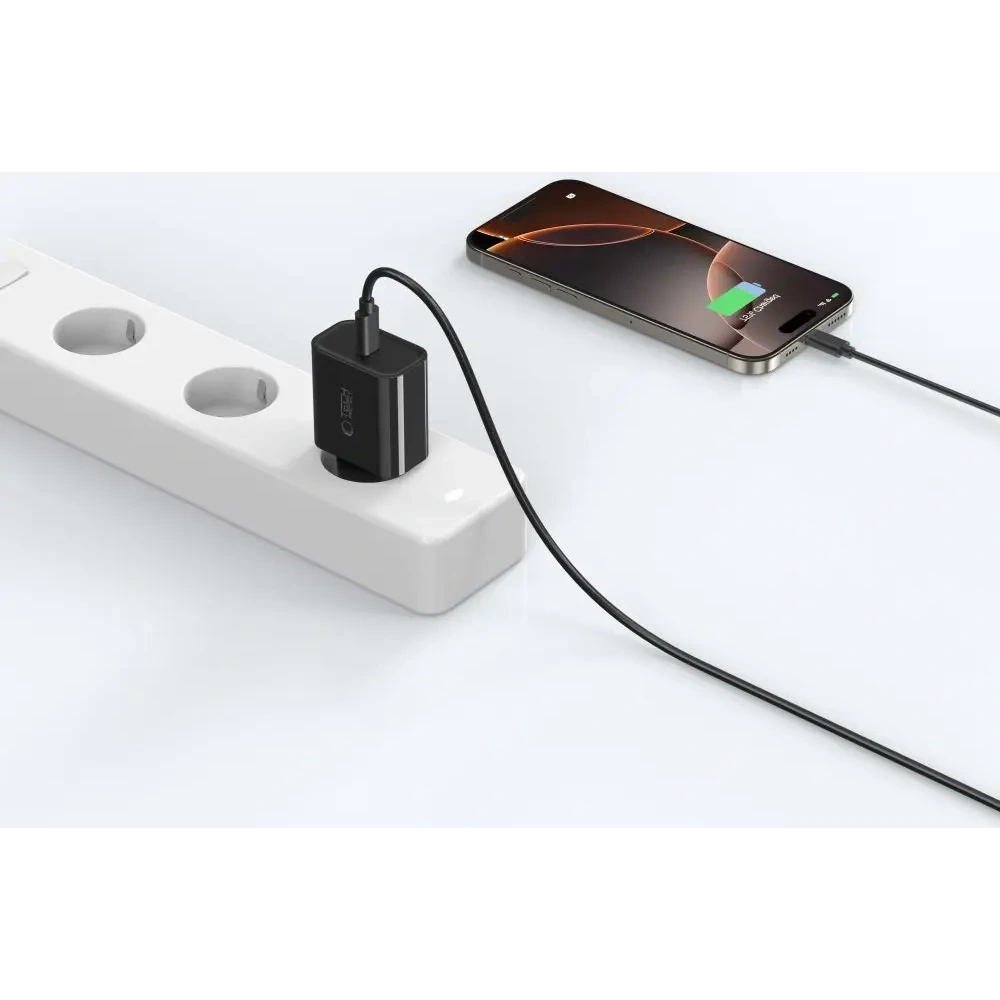 Ładowarka sieciowa Tech-Protect NC20W USB-C Network Charger PD 20W Black